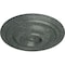 Ekena Millwork Traditional Ceiling Medallion (Fits Canopies up to 4"), 14 3/4"OD x 1 3/4"P, Athenian Green Crackle CM14TRAGC - alternate 4